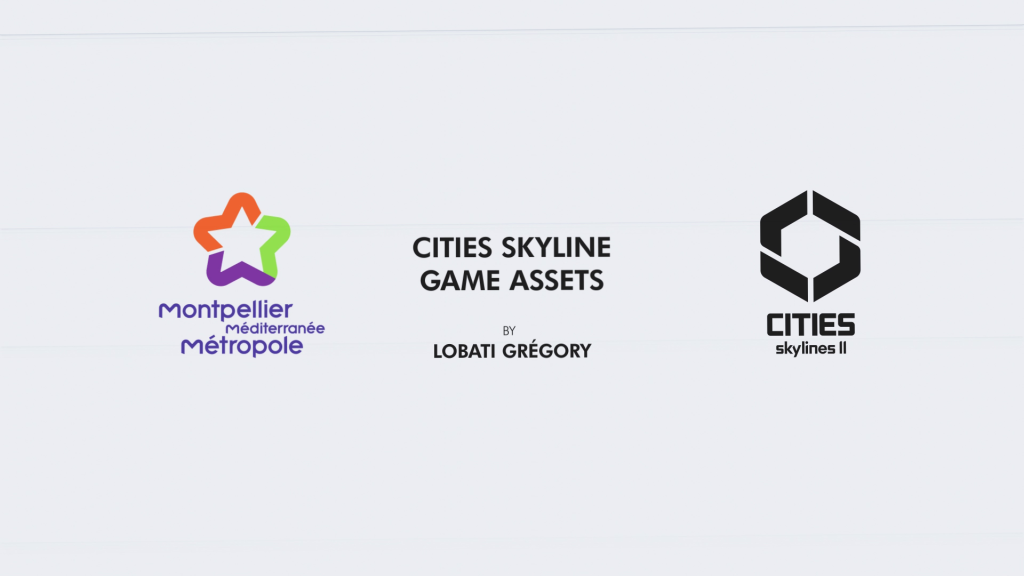 Assets Cities Skyline 2 – Montpellier