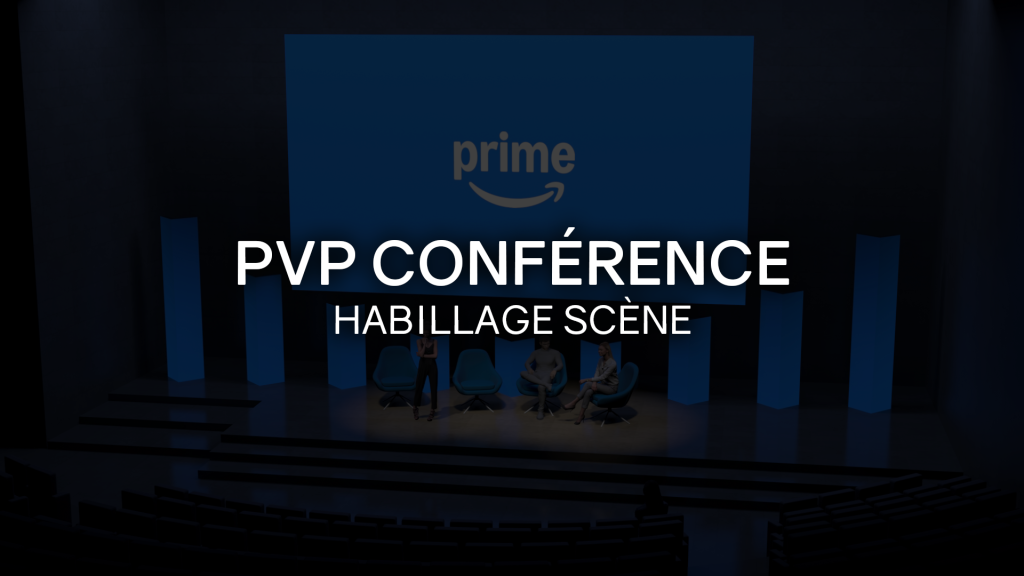 Protégé : Conférence Amazon Prime Vidéo 2024 – Habillage de Scène