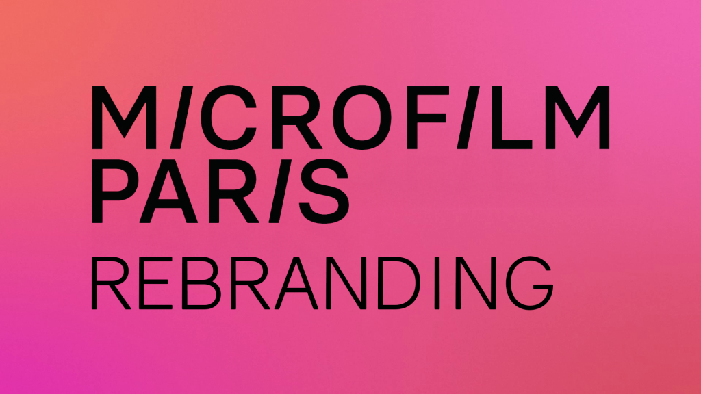 Protégé : MICROFILM  PARIS – REBRANDING